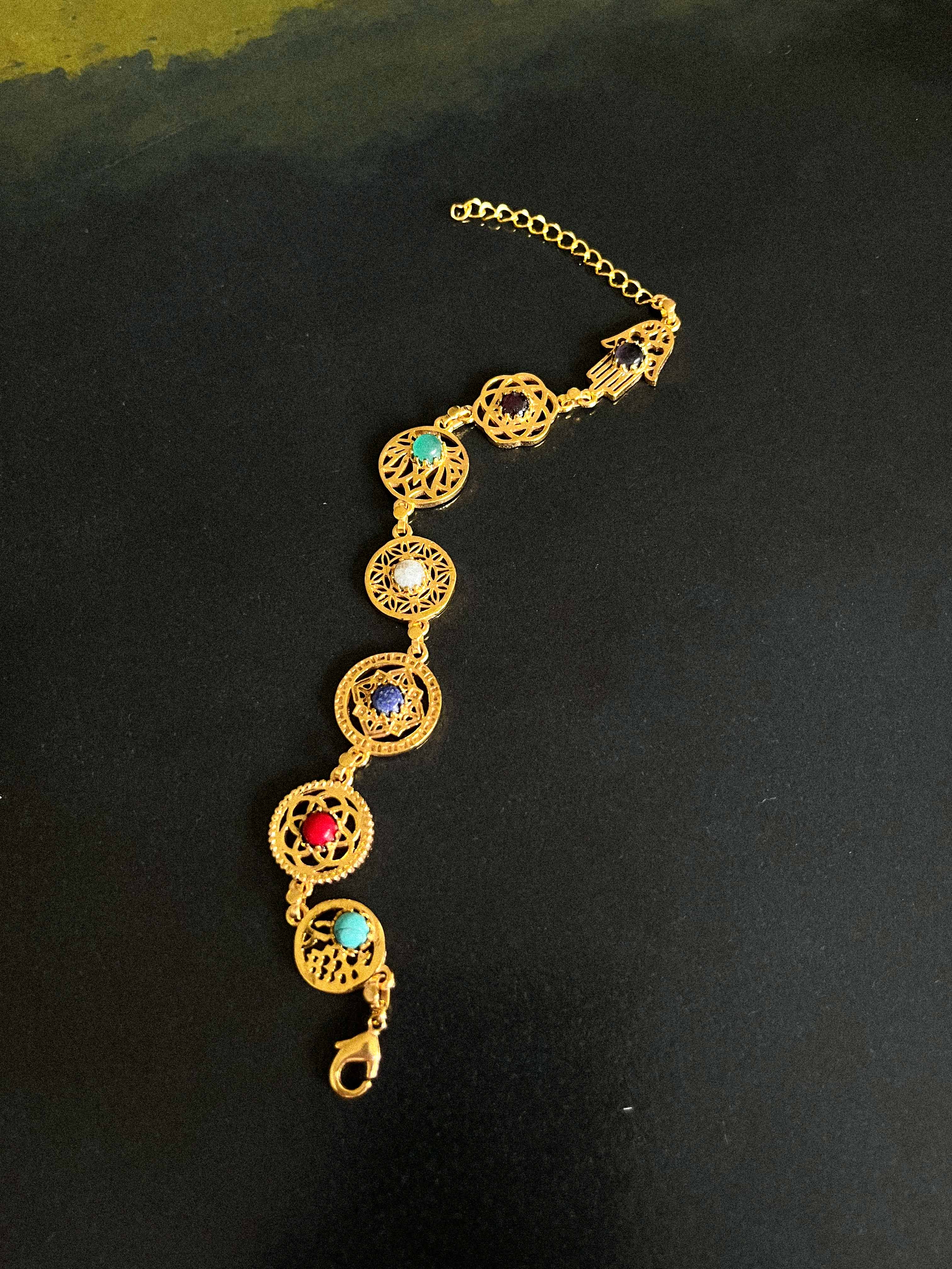 Rekhhta Essentials Bracelet 7 Chakras Bracelet