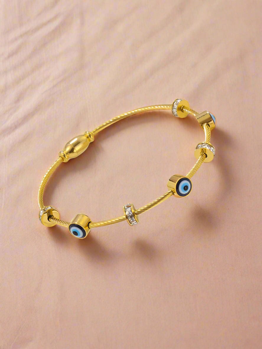 Rekhhta Essentials Cuff Evil Eye Magnetic Cuff