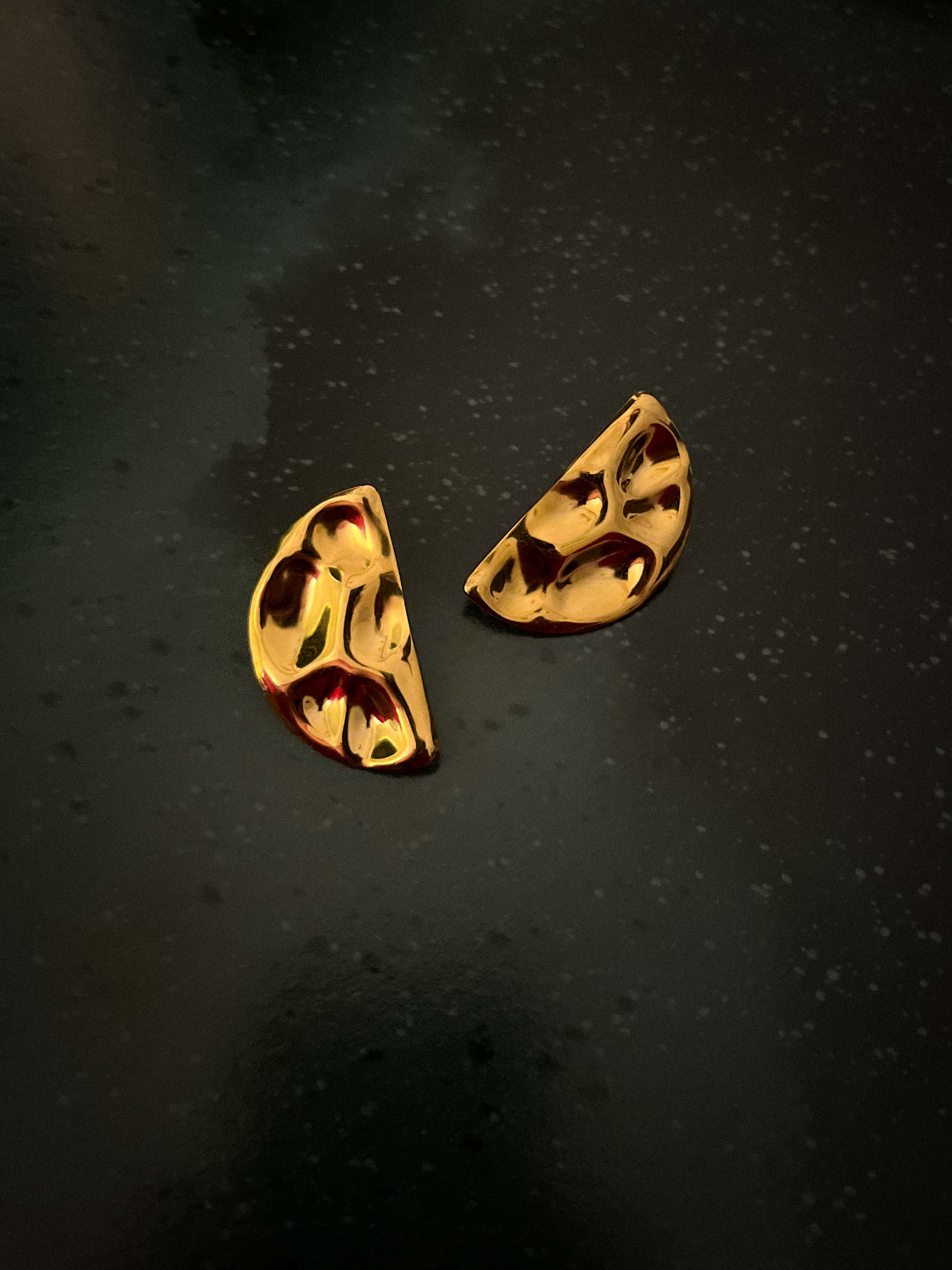 Rekhhta Essentials Earrings Eclipse Wave Earrings