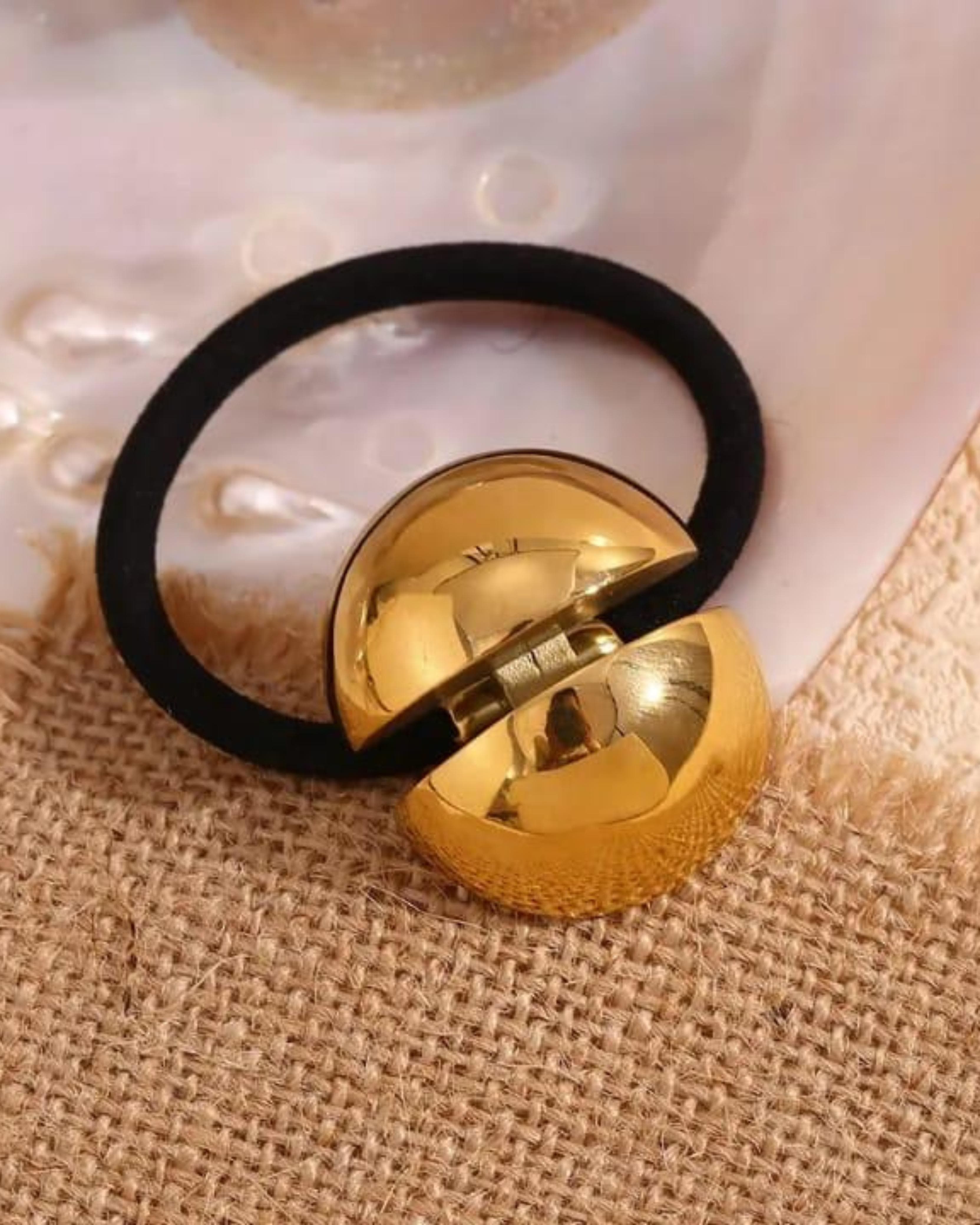 Rekhhta Essentials Hair Accessories Eclipse Orb Pony Cuff