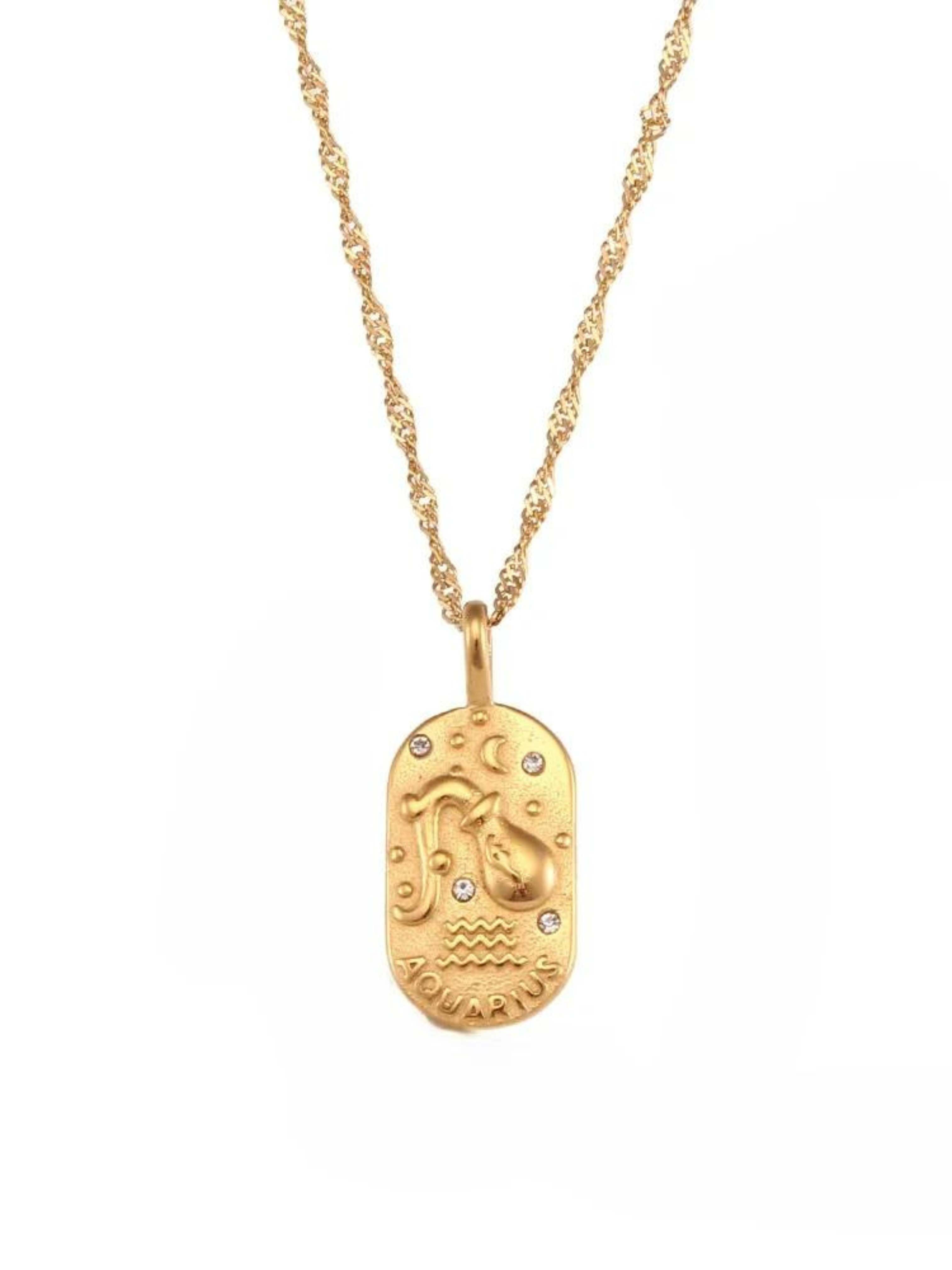 Rekhhta Essentials Necklace Aquarius Necklace