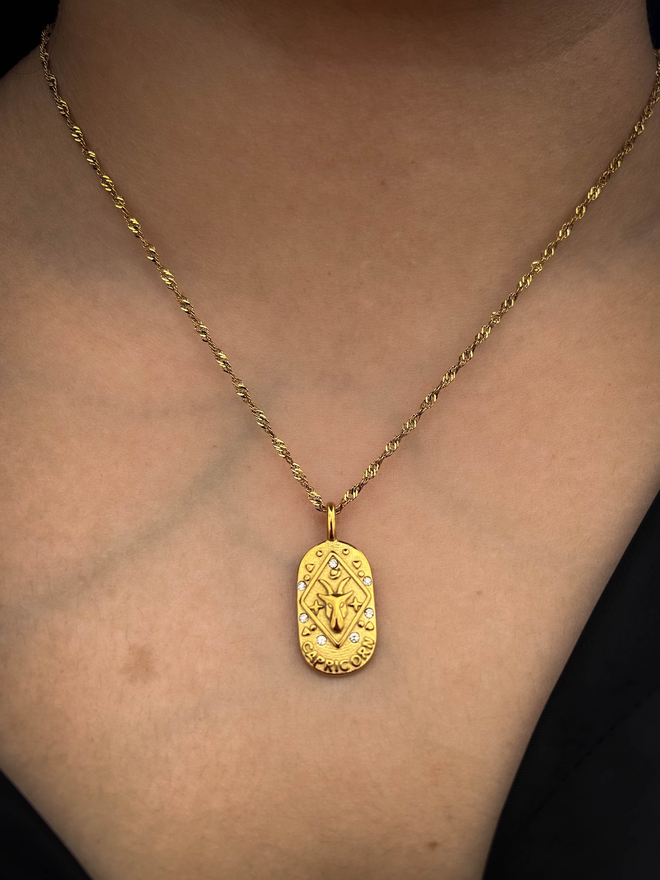 Rekhhta Essentials Necklace Capricorn Necklace