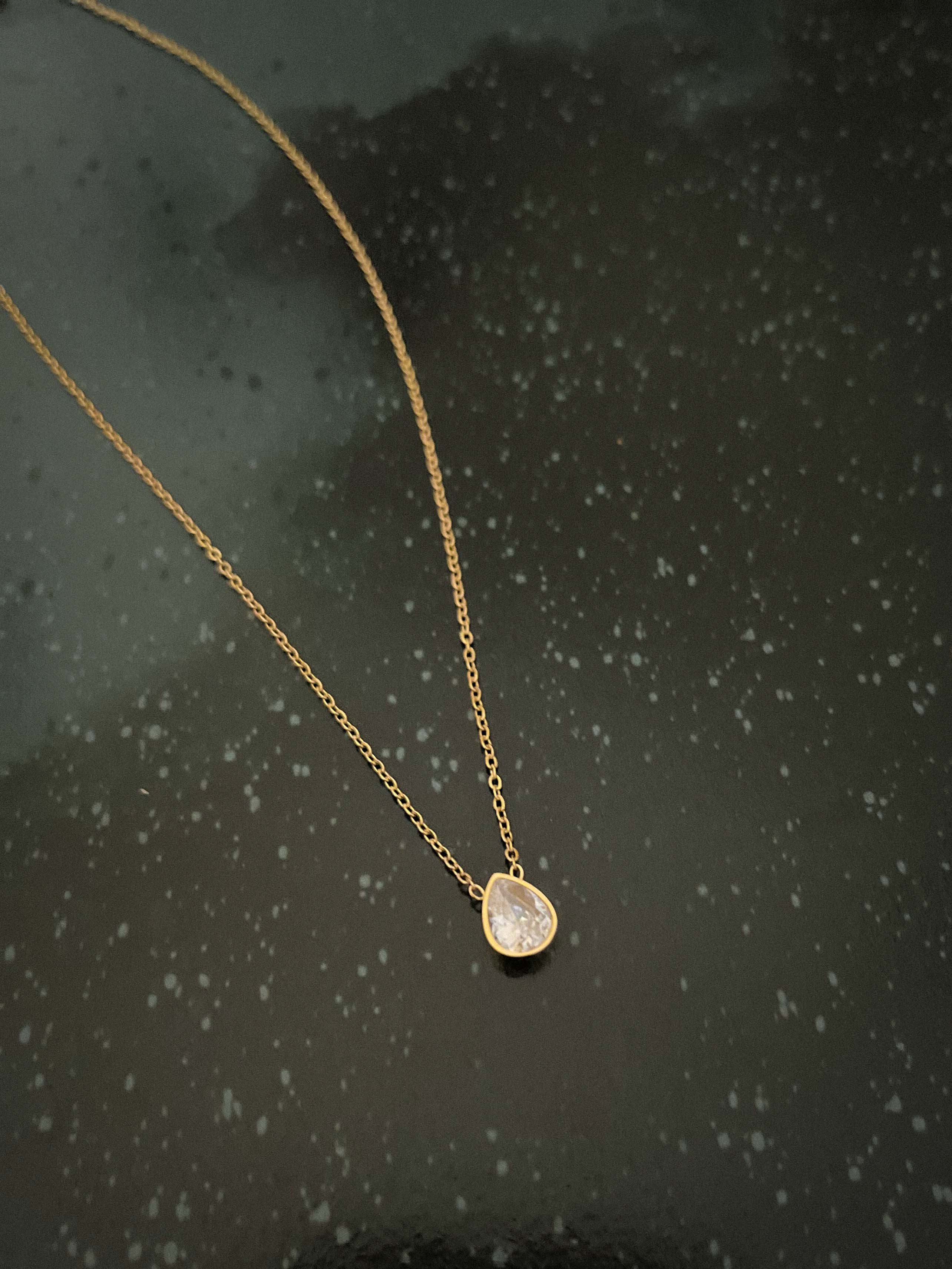 Rekhhta Essentials Necklace Teardrop Elegance Necklace