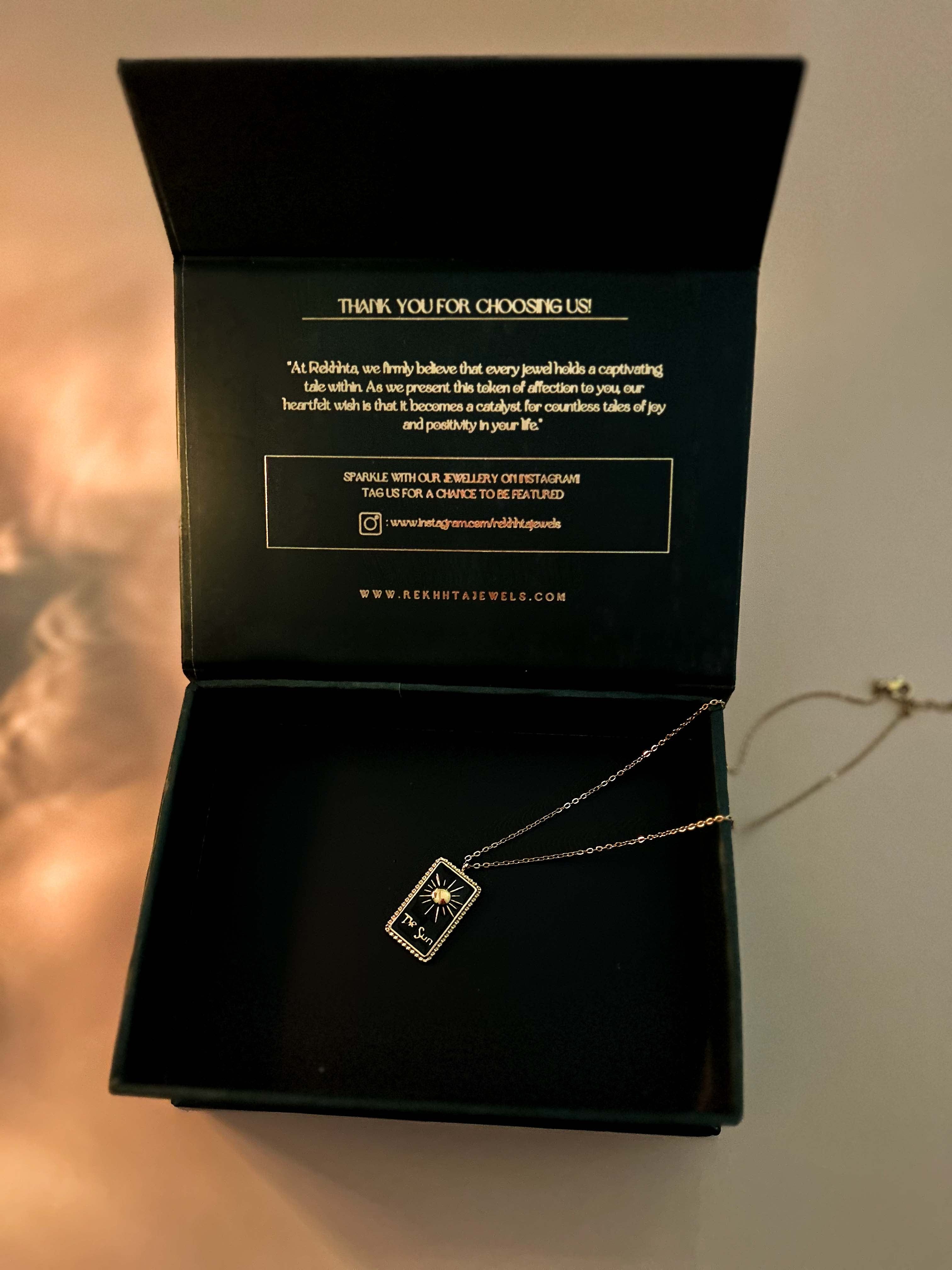 Rekhhta Essentials Necklace The Sun Necklace