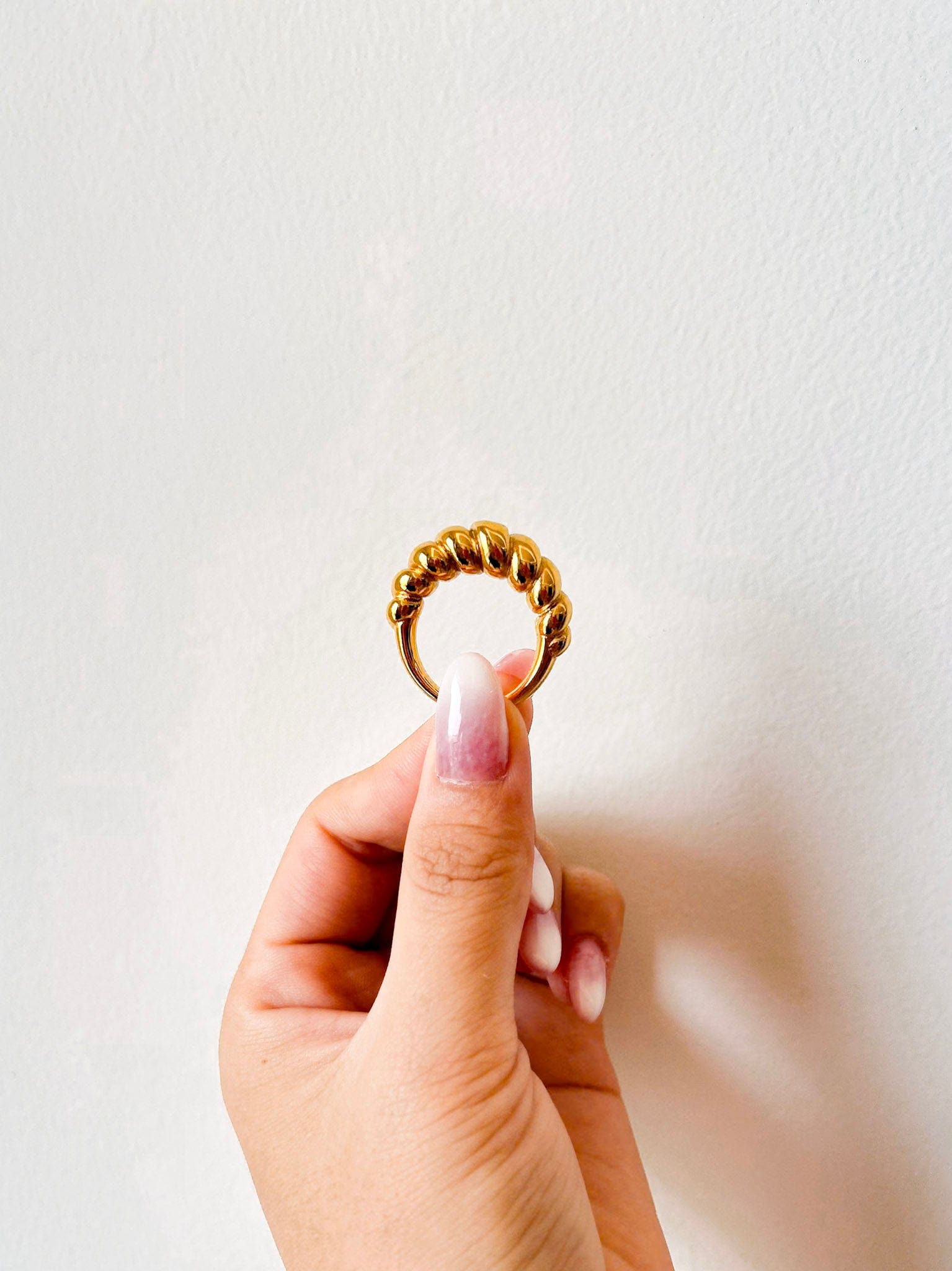 Rekhhta Essentials Ring Crossaint Delight Ring