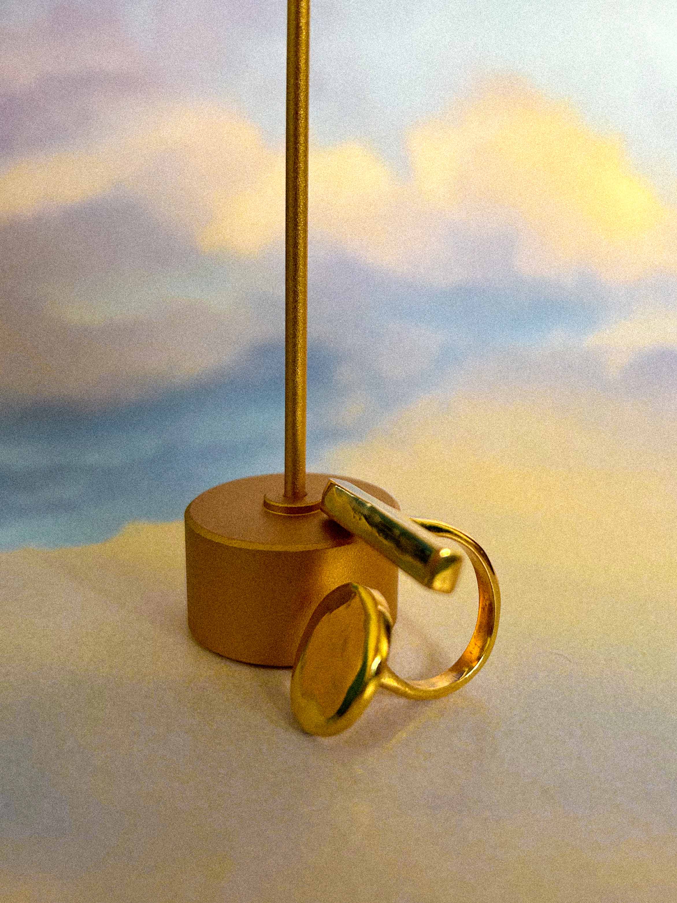 Rekhhta Essentials Ring Dash & Dot Ring